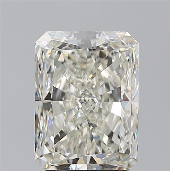3.53ct J VS2 Rare Carat Ideal Cut Radiant Diamond