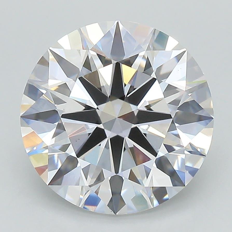 4.27ct D VS1 Rare Carat Ideal Cut Round Lab Grown Diamond