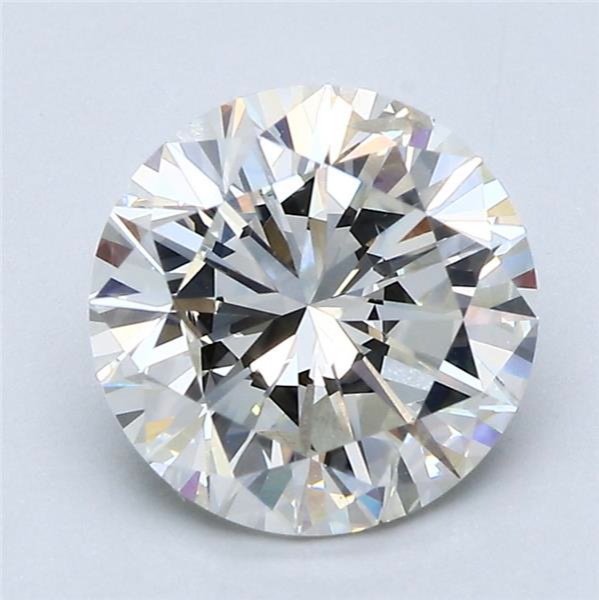 2.52ct J SI2 Good Cut Round Diamond