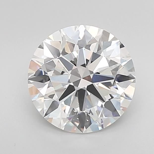 3.00ct F VS2 Rare Carat Ideal Cut Round Lab Grown Diamond