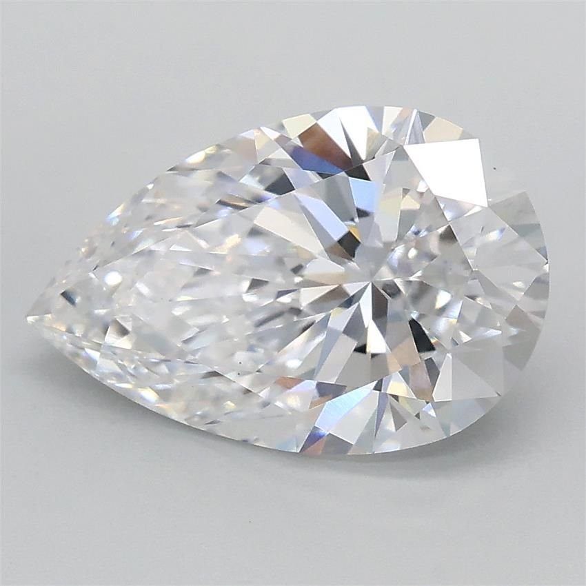 2.01ct E VS1 Rare Carat Ideal Cut Pear Lab Grown Diamond