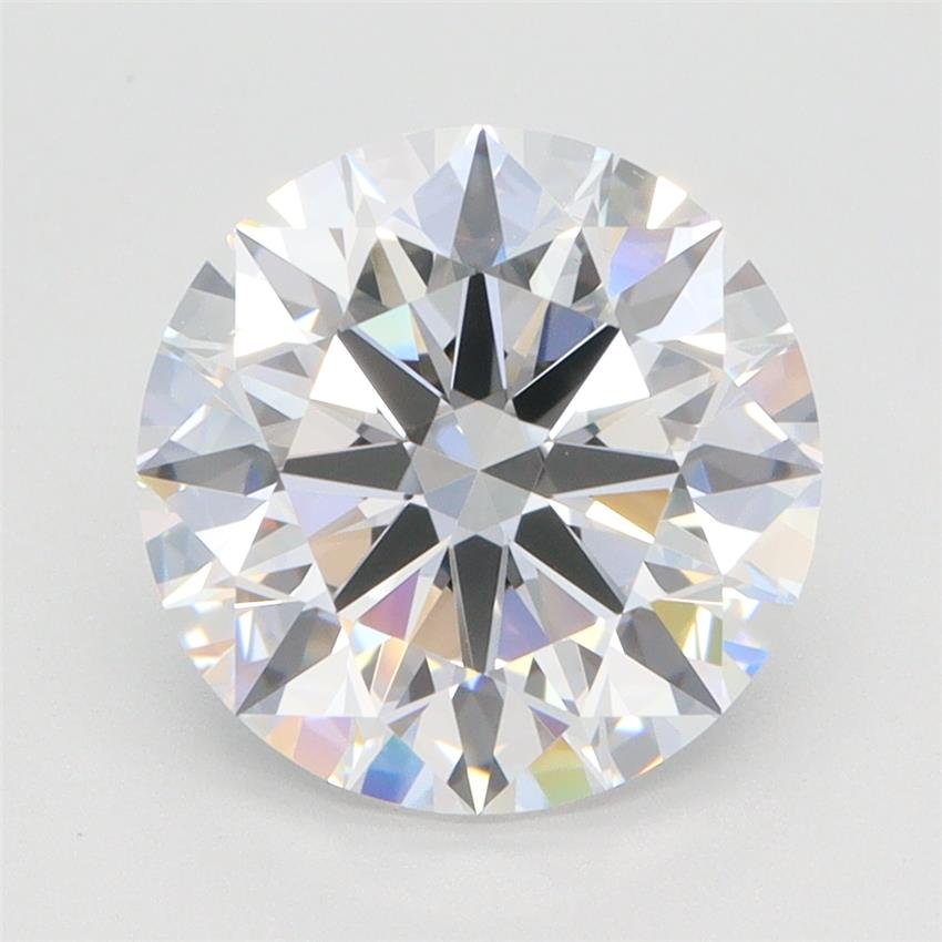 3.33ct D VS2 Rare Carat Ideal Cut Round Lab Grown Diamond