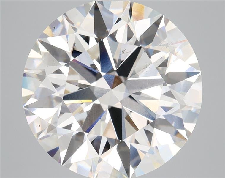 6.19ct G VS2 Rare Carat Ideal Cut Round Lab Grown Diamond