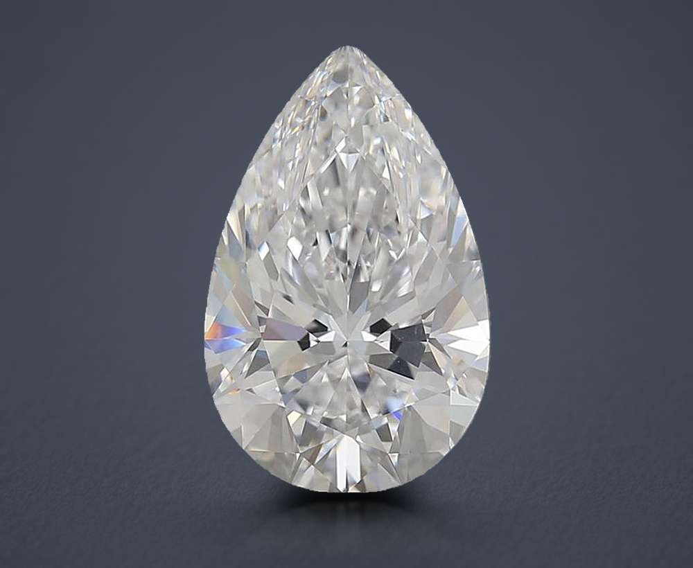 4.01 Carat Pear Lab Diamond