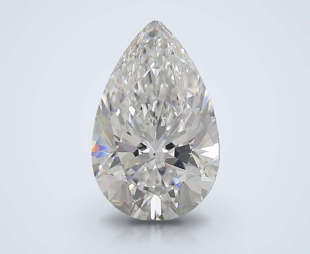 4.01 Carat Pear Lab Diamond