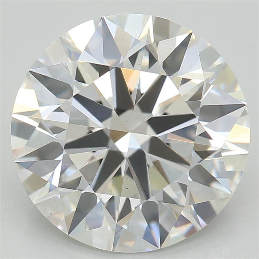 2.59ct F VS1 Rare Carat Ideal Cut Round Lab Grown Diamond