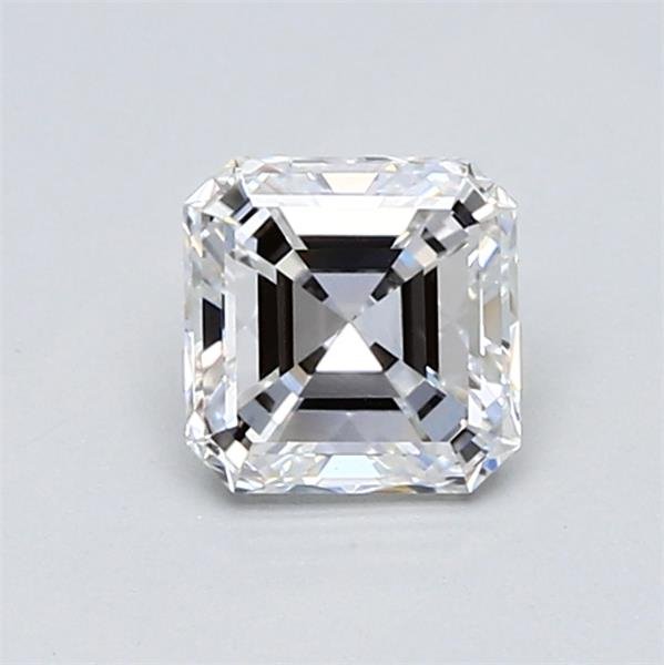 0.80ct D VVS1 Very Good Cut Asscher Diamond