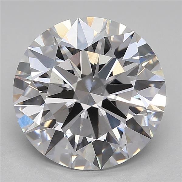 4.05ct E VS1 Rare Carat Ideal Cut Round Lab Grown Diamond