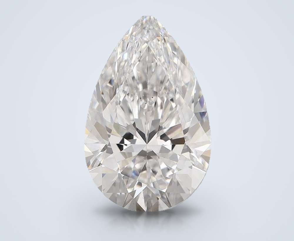 4.10 Carat Pear Lab Diamond