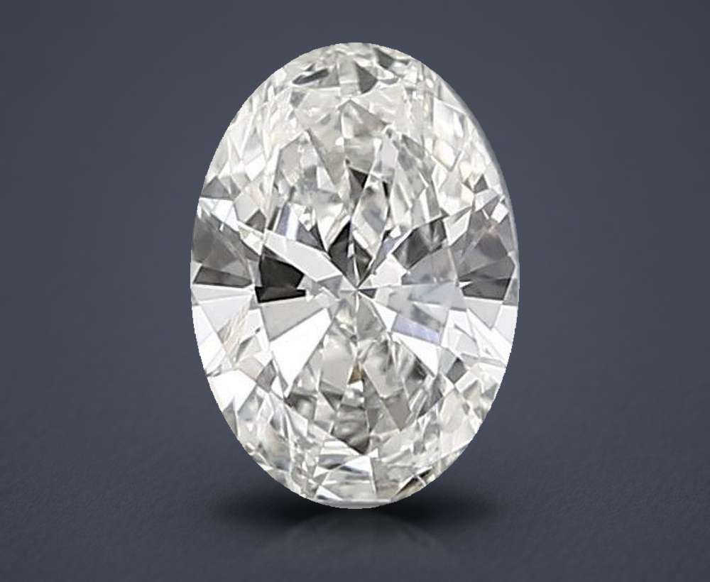 0.86 Carat Oval Lab Diamond
