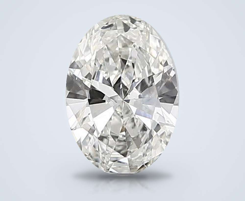 0.86 Carat Oval Lab Diamond