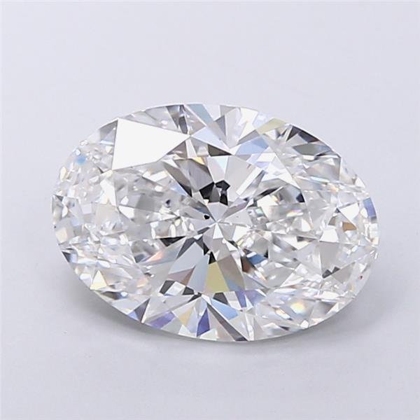 4.07 Carat Oval Lab Diamond