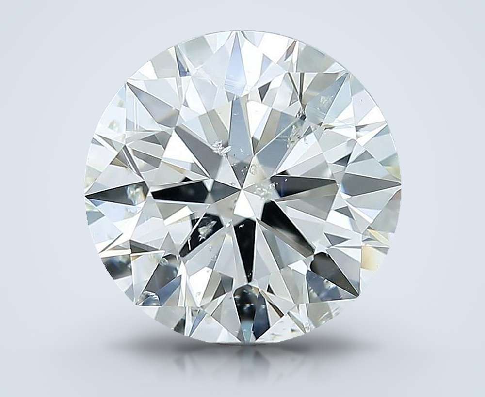 3.20 Carat Round Natural Diamond