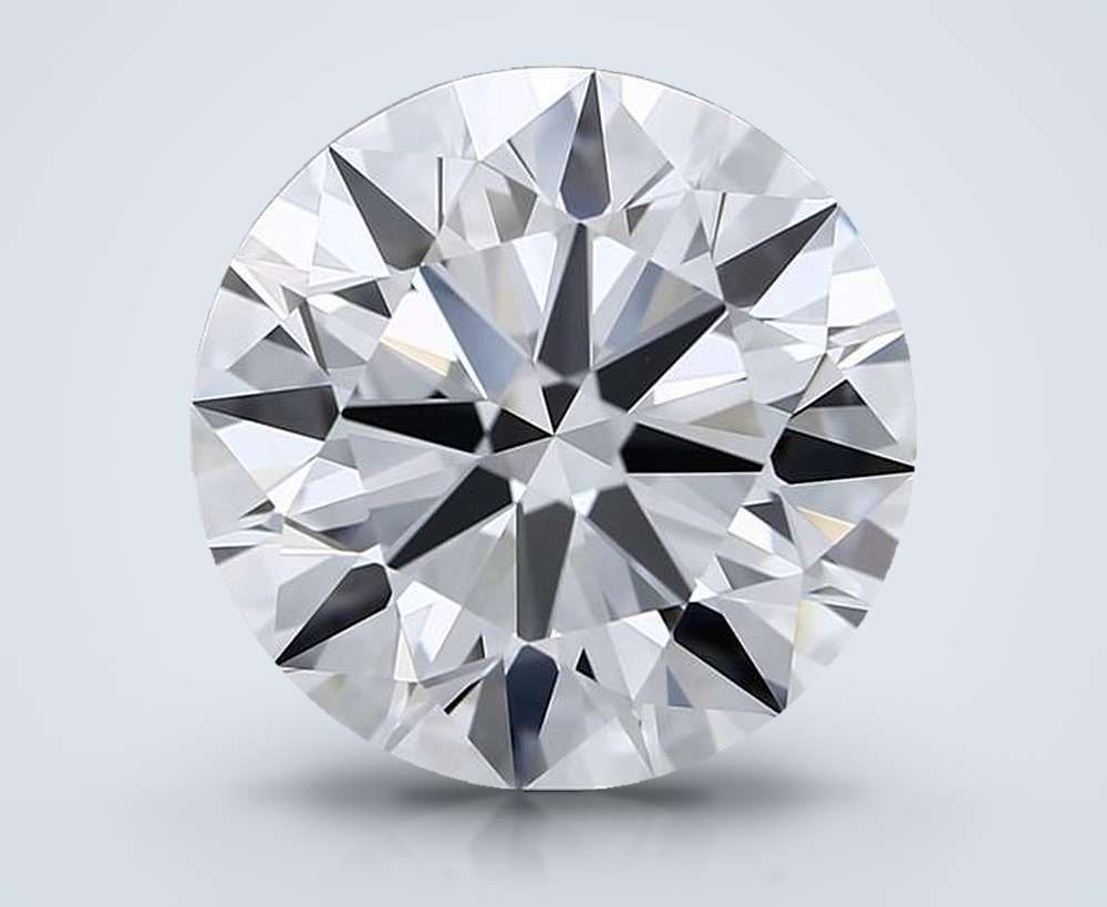 5.81 Carat Round Lab Diamond