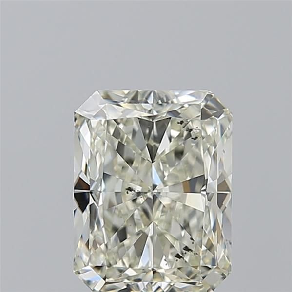 3.01ct K SI2 Rare Carat Ideal Cut Radiant Diamond