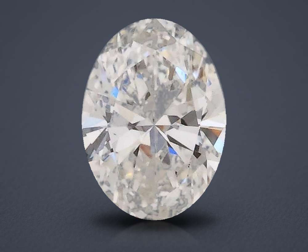 0.29 Carat Oval Lab Diamond