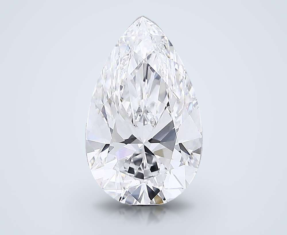 3.93 Carat Pear Lab Diamond