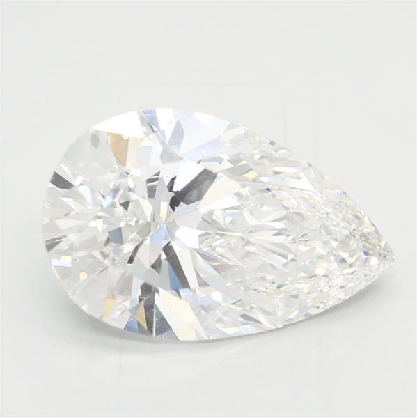 2.58 Carat Pear Lab Diamond