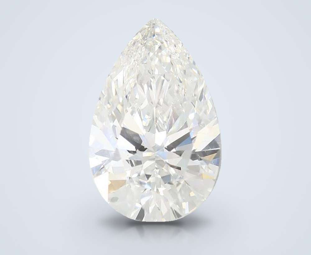 2.58 Carat Pear Lab Diamond