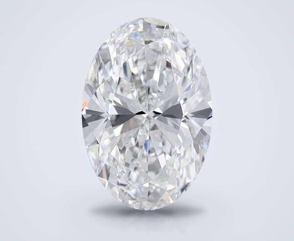 0.64 Carat Oval Lab Diamond