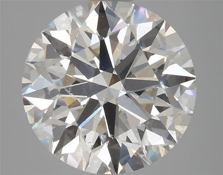 4.74ct H VS2 Rare Carat Ideal Cut Round Lab Grown Diamond