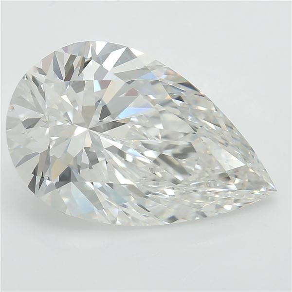 2.60ct G VS1 Rare Carat Ideal Cut Pear Lab Grown Diamond