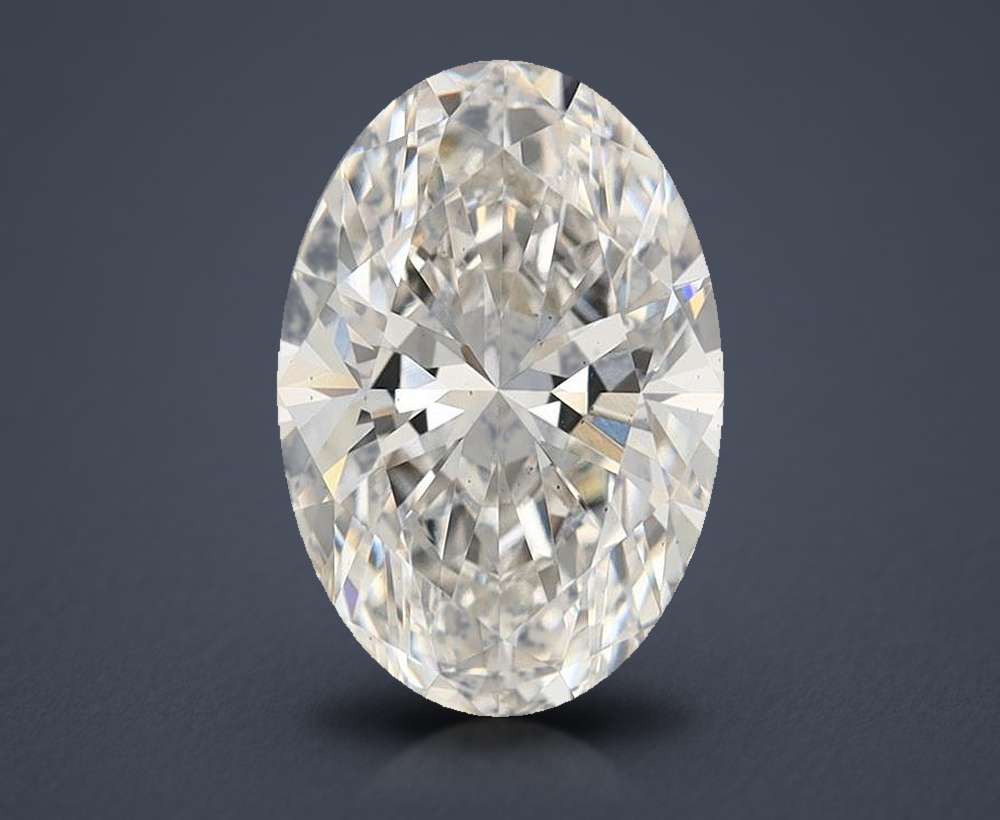 2.55 Carat Oval Lab Diamond