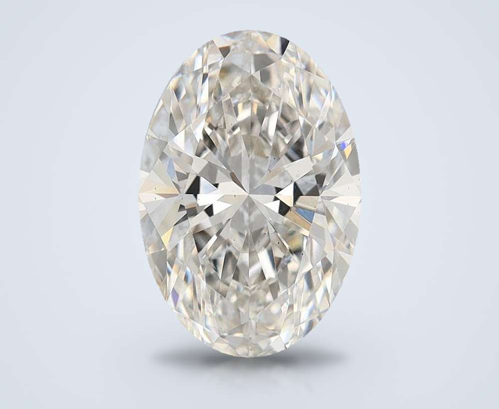 2.55 Carat Oval Lab Diamond