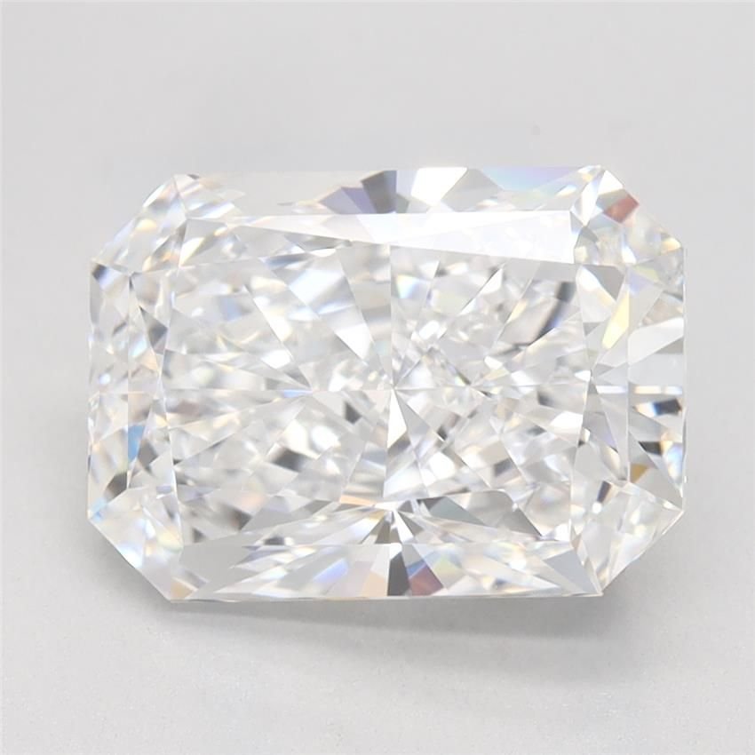 3.15ct E VVS1 Rare Carat Ideal Cut Radiant Lab Grown Diamond