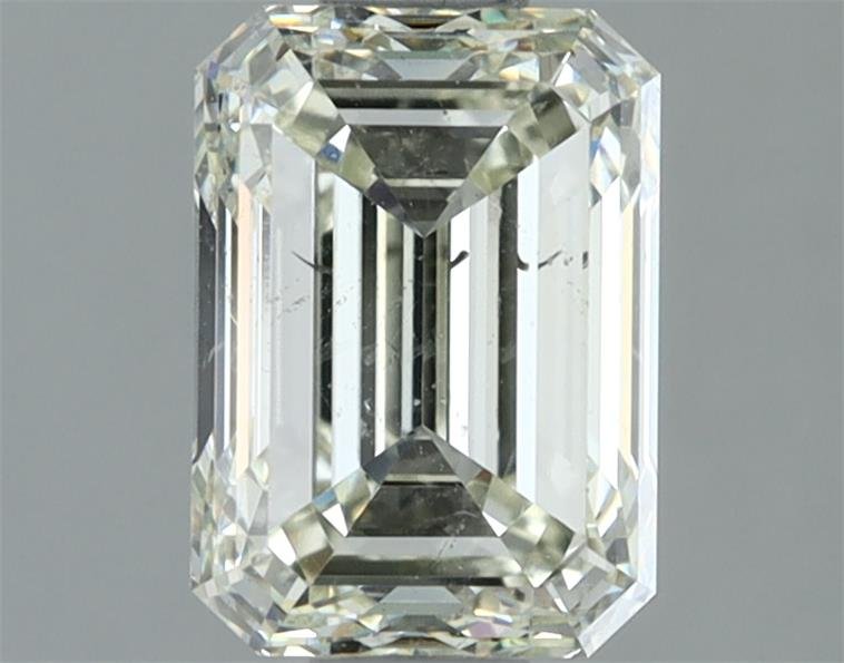 2.01ct K SI1 Very Good Cut Emerald Diamond