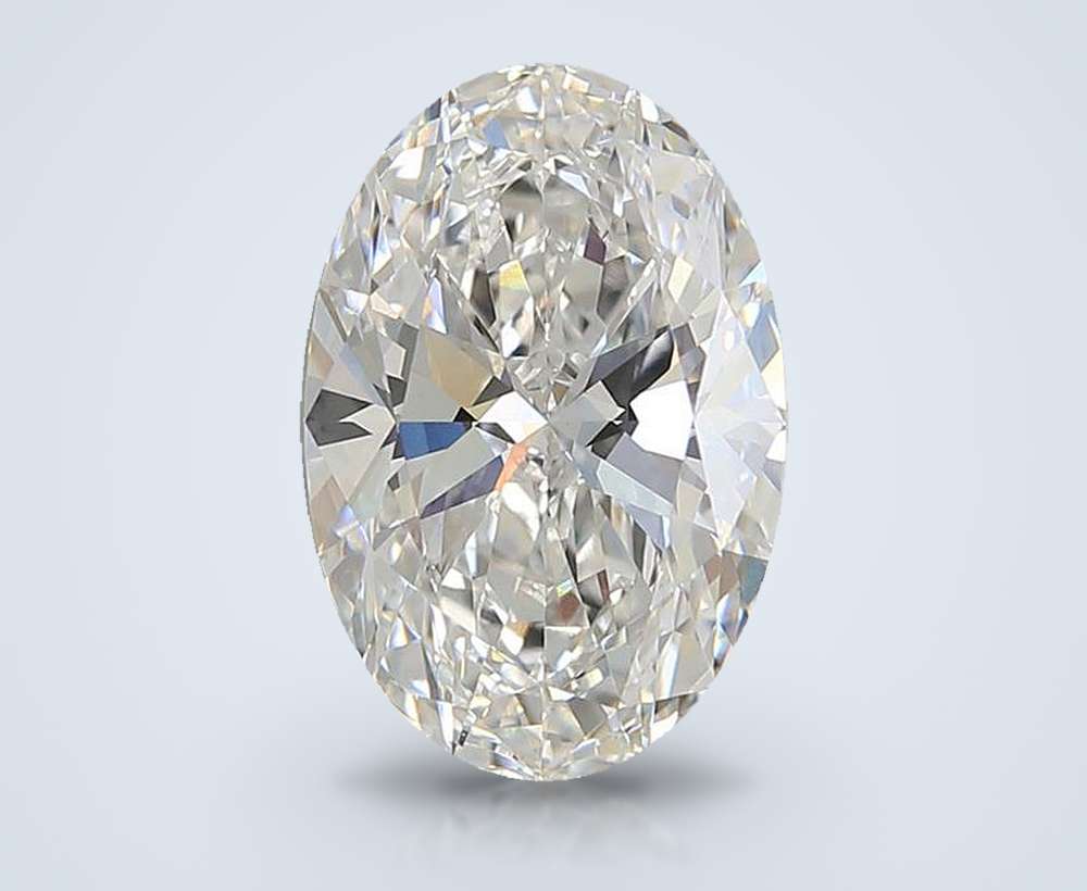4.09 Carat Oval Lab Diamond