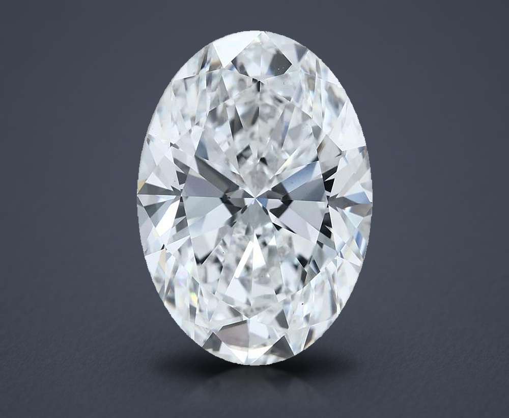 10.52 Carat Oval Lab Diamond