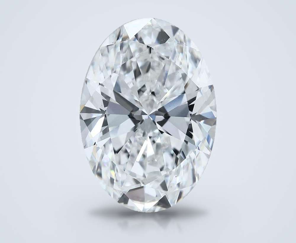 10.52 Carat Oval Lab Diamond