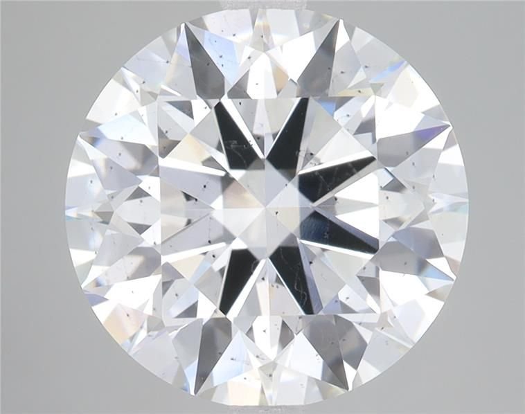 5.07ct F SI1 Rare Carat Ideal Cut Round Lab Grown Diamond