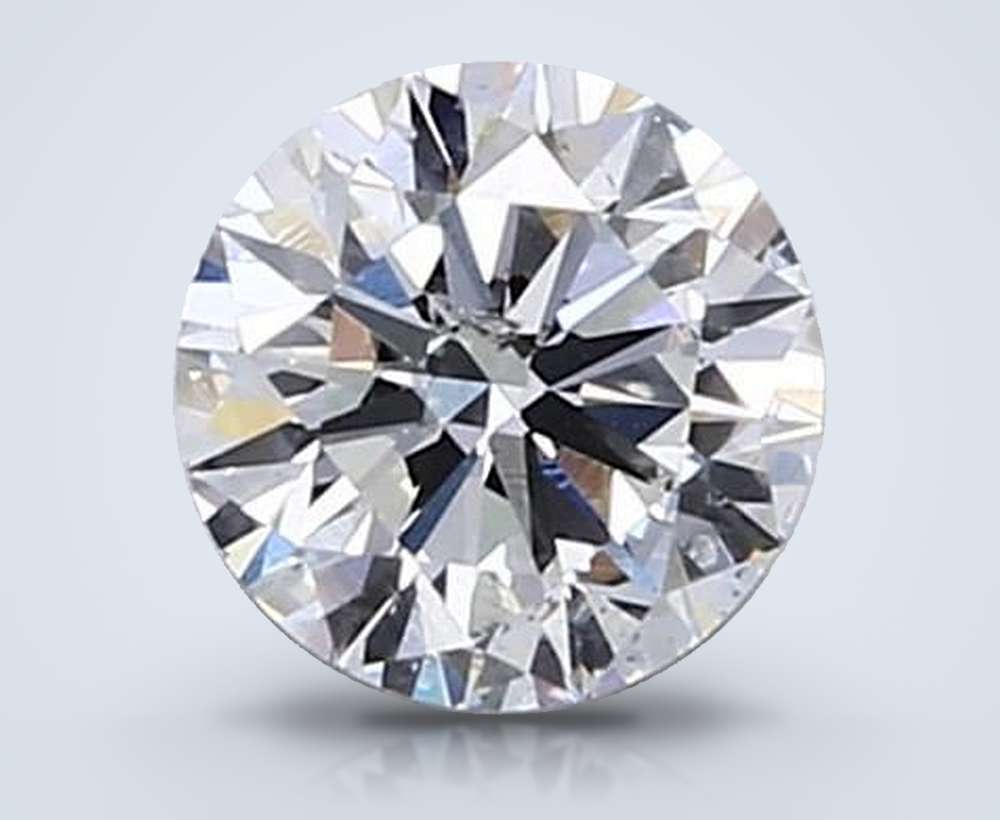 0.70 Carat Round Natural Diamond