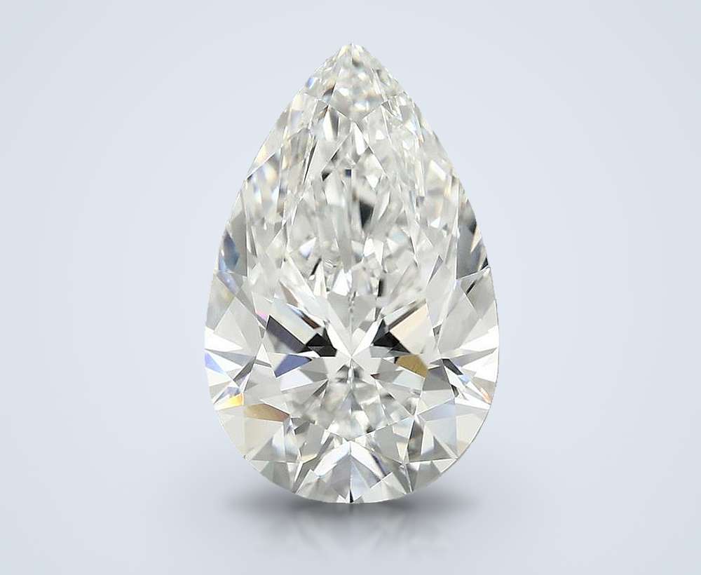 4.81 Carat Pear Lab Diamond