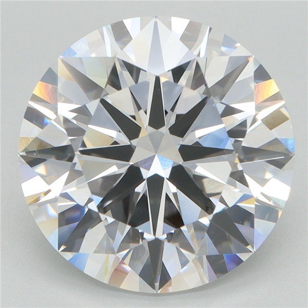 5.71ct D VVS2 Excellent Cut Round Lab Grown Diamond