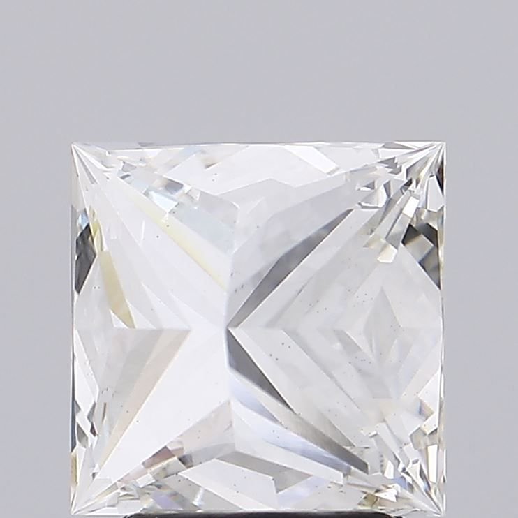 2.96ct I VS1 Rare Carat Ideal Cut Princess Lab Grown Diamond