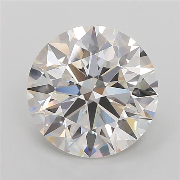 3.70ct G VS2 Rare Carat Ideal Cut Round Lab Grown Diamond