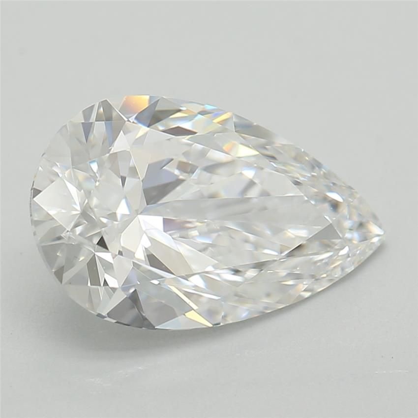 1.58ct D VS1 Rare Carat Ideal Cut Pear Lab Grown Diamond
