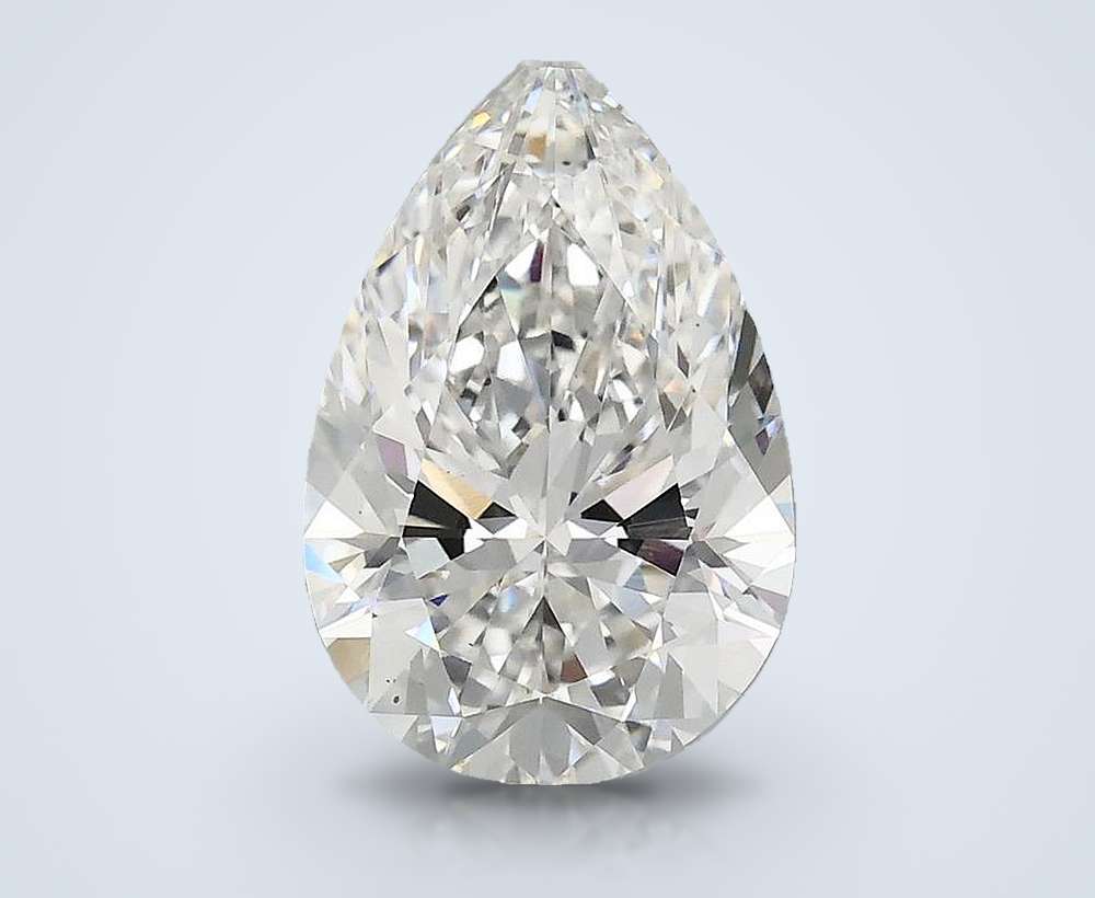 2.52 Carat Pear Lab Diamond