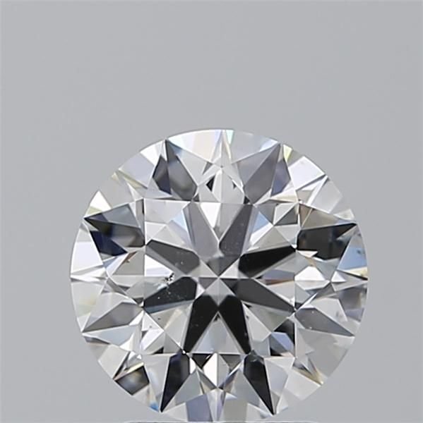 2.21ct E SI1 Rare Carat Ideal Cut Round Diamond