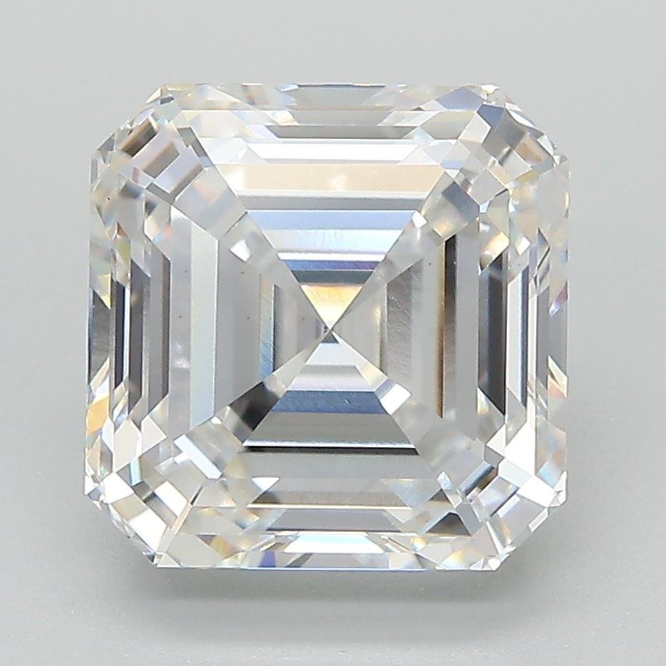 5.24ct E VS1 Rare Carat Ideal Cut Asscher Lab Grown Diamond