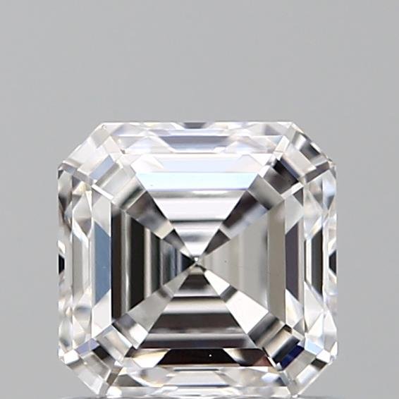 1.04ct D VS1 Rare Carat Ideal Cut Asscher Lab Grown Diamond