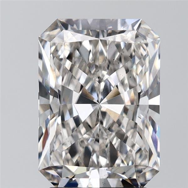 3.06ct H VS2 Rare Carat Ideal Cut Radiant Lab Grown Diamond