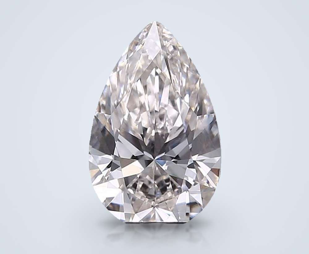 0.76 Carat Pear Lab Diamond