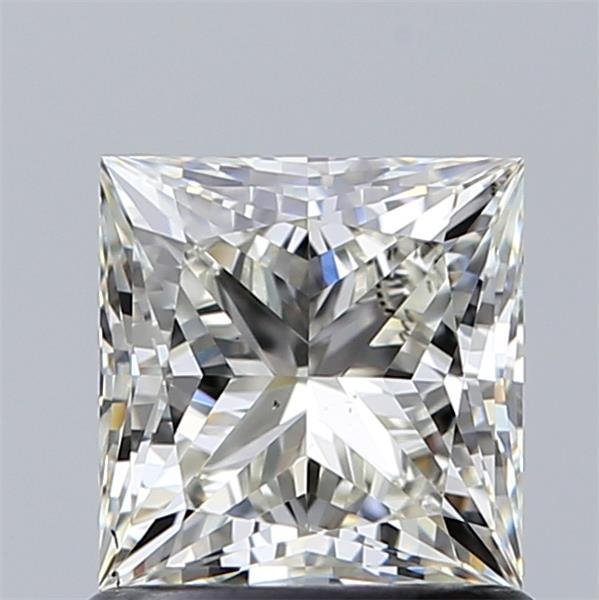 1.01ct K SI1 Rare Carat Ideal Cut Princess Diamond