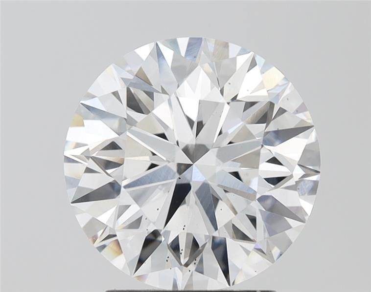 2.72ct F SI1 Rare Carat Ideal Cut Round Lab Grown Diamond