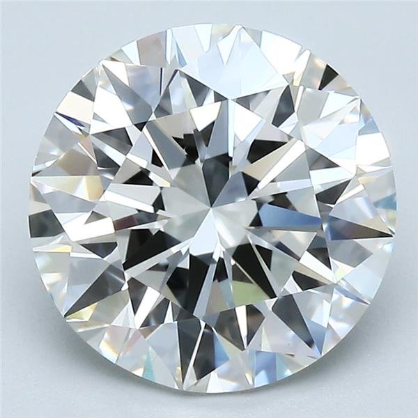 4.12ct I VS1 Rare Carat Ideal Cut Round Diamond