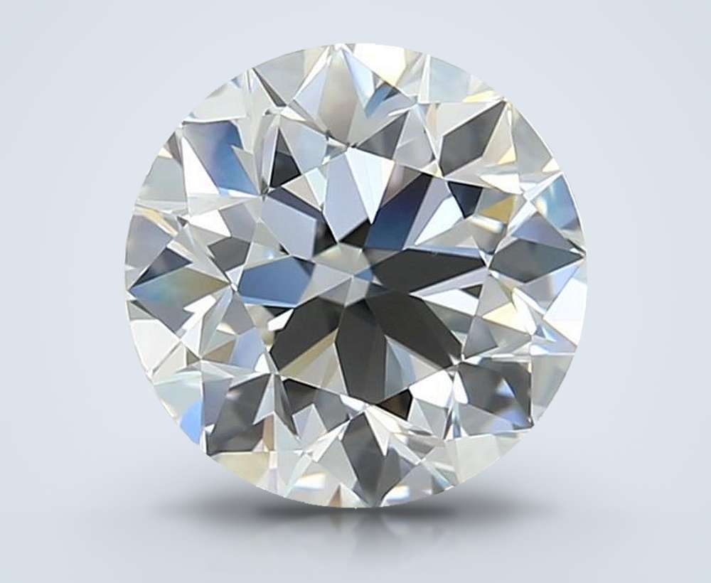 2.80 Carat Round Natural Diamond